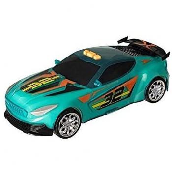 CYPBRANDS- Coche con Color Intercambiable Verde y Azul Teamsterz