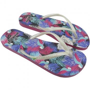 Chanclas Brasileras Impresas 21 Guayabo Blanca EU 34-35