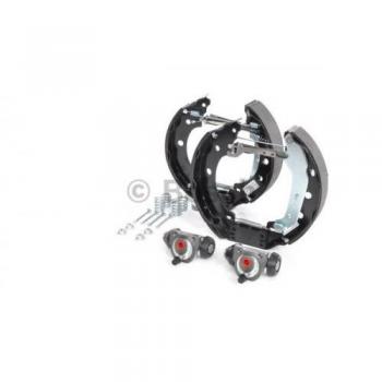 Bosch KS156 Kit Super Pro Kit de freno trasero de tambor 1 juego completo premontado