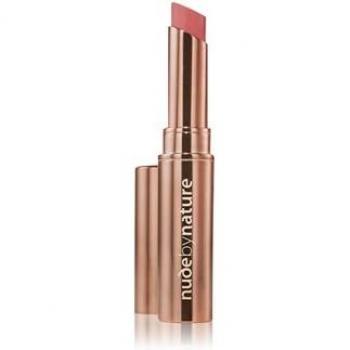 Nude by Nature Creamy Matte Lipstick Perfecting Primer 2.75 g - Barra de labios cremosa mate, textura suave, efecto mate, tono 01 Blush Nude, cantidad 2.75 g