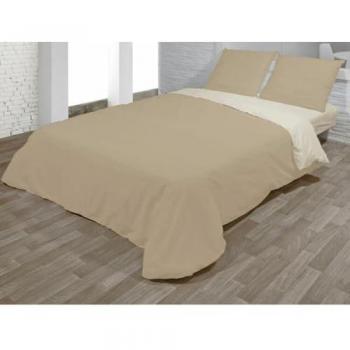 Juego de Funda Nórdica Hosteline Vegas Beige para Cama de 90, 2 Piezas