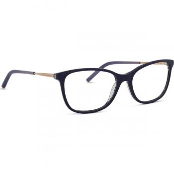 Gafas Carolina Herrera HER0197 KY2 16 54, Ópticas Femeninas Estilosas de Acero Azul, Lentes de 54 MM para Uso Diario