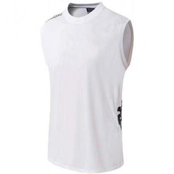 Kappa Busto Sleeveless - Camiseta sin mangas para hombre, color blanco, talla XXXL