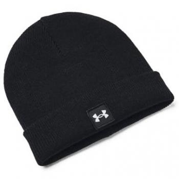 Under Armour Gorro Halftime Shallow Cuff 1379990 - Gorro para Hombre, Doble Doblado, Color Negro (OSFA), Casual, Deportivo, Running, Multideporte, Material Acrílico