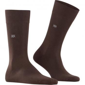 Burlington Dublin Men's Mercerized Cotton Short Socks - Solid Color, One Size