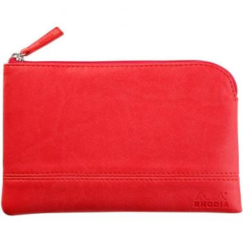 Rhodia 116545C - Bolsa con cremallera - Rhodiarama - Accesorios - Pequeña (S) Coral
