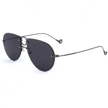 Eyepetizer Hal C.3-7 Men's Gunmetal Sunglasses 57mm