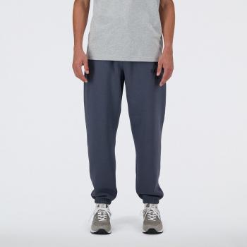 Pantalón New Balance Iconic Collegiate Fleece Hombre Azul