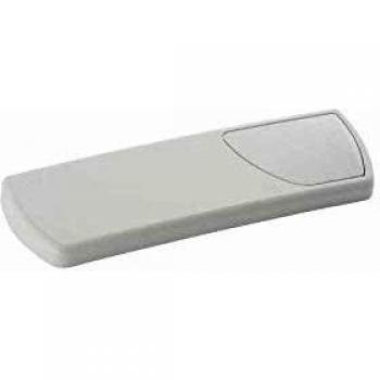 Tapa de cisterna Geberit D. con botón para cisterna AP 240947111, blanca-alpina, plástico sintético