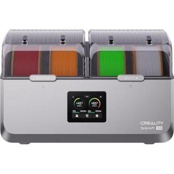 Secador de Filamentos Creality SpacePi X4 - Capacidad para 4 bobinas - Doble cámara de calentamiento - Hasta 85ºC - Deshumidificación activa