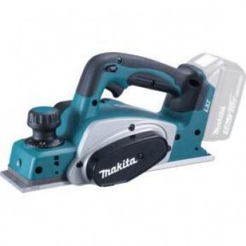 Makita DKP180Z Cepillo Eléctrico Inalámbrico 18V LXT Litio-Ion 82mm Ancho de Cepillado 14000 RPM Sin Batería Color Negro y Az
