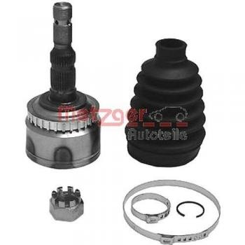 Juego de articulación exterior para árbol de transmisión Metzger 7110118 para Opel Corsa y Meriva