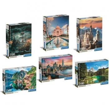 Clementoni Puzzle Bateau de pirate 1500 Piezas y Puzzle 1500 piezas HQC Compact modelos surtidos