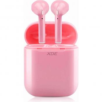 XDE Auriculares Bluetooth Inalámbricos Tactiles, Mini Auriculares Inalámbricos Bluetooth 5.0, Auriculares con Micrófono para Moviles 360H en Espera Compatible con Moviles
