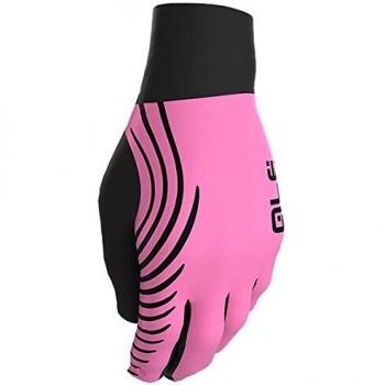 Ale Spirale Guante, Mujer, Rosa/Negro, XL