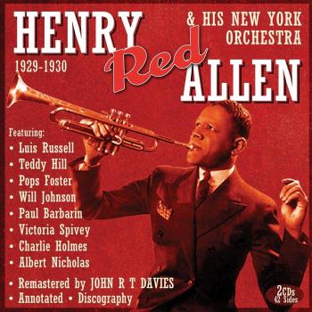 Henry Red Allen's New York Orchestra 1929-30 Jazz Record