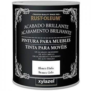 XYLAZEL 4120103 Pintura para muebles Blanco Hielo, Negro