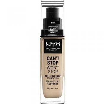 NYX Professional Makeup Can't Stop Won't Stop Full Coverage Foundation Shade 6.5 Nude 30 ml