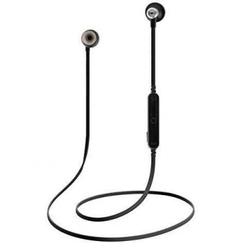 Auriculares In-Ear inalámbricos Bluetooth de aleación de Aluminio, Sonido Envolvente, micrófono, Color Negro