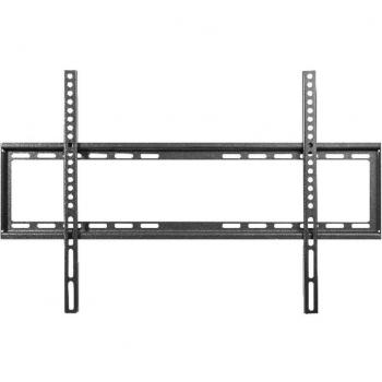 Soporte de Pared Fijo para TV LCD 37-70 VESA 600x400 Carga Máxima 35kg Sistema de Anclaje Universal Color Negro