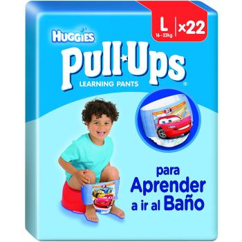 Huggies Pull-Ups - Calzoncillos de aprendizaje para niños, talla L