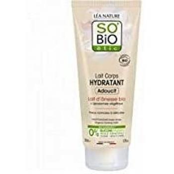 Leche corporal hydratante leche de burra Bio SO BiO étic 200 ml