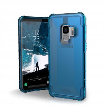 URBAN ARMOR GEAR GLXS9-Y-GL Caracasa en diseño Plyo Glacier para Samsung Galaxy S9 con certificación Militar, Color Azul