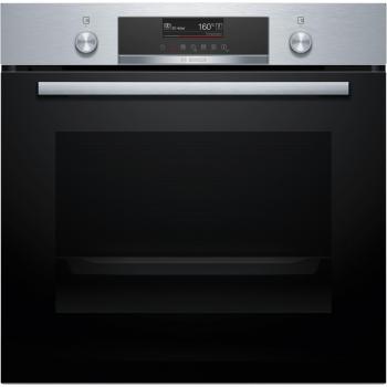 Bosch HBG579ES3 - 60 cm Multifunction Pyrolytic Oven, Series 6, A+ Class, Stainless Steel, 71L Capacity