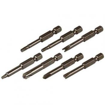 wolfcraft 1268000 1268000-3 Puntas Seguridad, 50 mm, Tri-Wing, 50mm, Set de 3 Piezas
