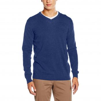 ESPRIT Basic - Regular Fit, suéter Hombre, Azul