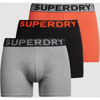 Pack de 3 calzoncillos bóxer de algodón orgánico Superdry para hombre - Talla XL