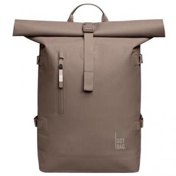 Mochila Got Bag Rolltop 2.0 Monocromática Marrón con Compartimento para Laptop de 43 cm