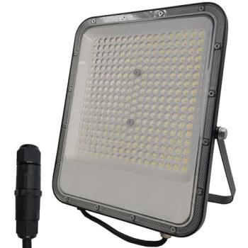 Foco Proyector Exterior LED 200W 28000Lm OSRAM Chip IP65 IK10 Luz Cálida 2700K
