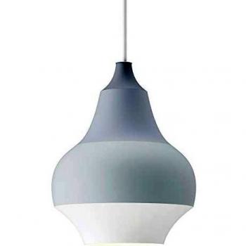 Lámpara colgante Louis Poulsen Cirque Ø15 cm gris