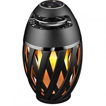 LEXIBOOK - Altavoz Bluetooth LED Diseño Llama Tecnologia LED