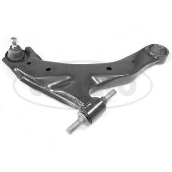 CORTECO control arm 49397343 - Barra oscilante de suspensión de ruedas, fabricada en material duradero, diseñada para proporcionar estabilidad y control en la dirección del vehículo, incluye bujes preinstalados para facilitar la instalación,
