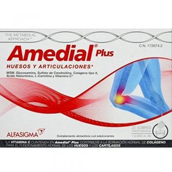 Alfasigma AMEDIAL PLUS 20 SOBRES 5GR HUESOS Y ARTICULACIONES
