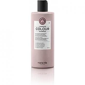 Maria Nila Luminous Colour Shampoo 350ml - Shampoo for Colored Hair and Dull Hair, reduces colour loss from washing, contains pomegranate to counteract dehydration, 100% vegan, sulfate-free, and paraben-free
