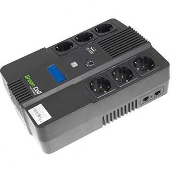 Green Cell AiO 800VA 480W Überspannungsschutz 230V Black