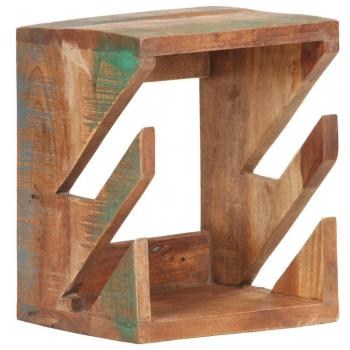 vidaXL Wall Mounted Skateboard Holder 25x20x30 cm Solid Reclaimed Wood