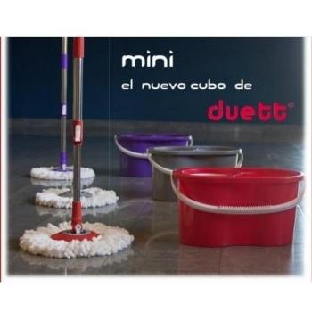 duett 300GR - Mini conjunto cubo de fregar, color gris