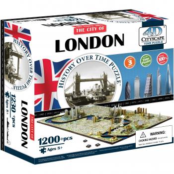 4D London Cityscape Puzzle - 1100 Pieces