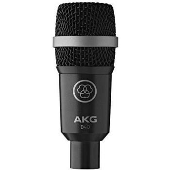 Akg - D-40 microfono instrumentos con pinza h-440 d40
