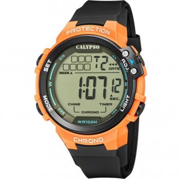Calypso Reloj Hombre K5817/4 Color Splash Caucho Negro