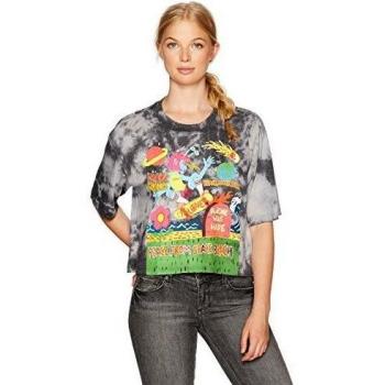 Volcom Ozzie tee Camiseta de Manga Corta, Mujer, Blanco