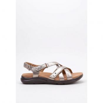 Sandalia plana Clarks Kitly Go mujer dorado 37.5
