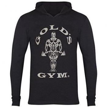 Golds Gym Sudadera con Capucha; Antracita; Large