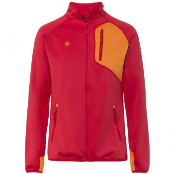 Izas Kanjut Chaqueta Forro Polar, Hombre, Rojo / Naranja, XL