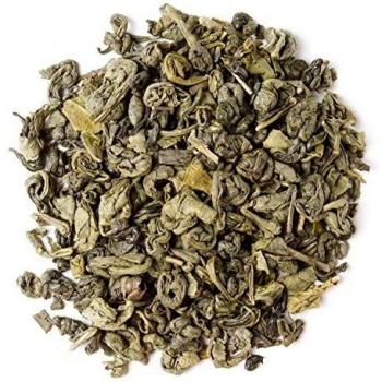 Aromas de Té - Té Verde China Gunpowder Ecológico Orgánico en Bolsitas/Gunpowder Green Tea - Propiedades Diuréticas y Eliminación de Toxinas - 20 Pirámides