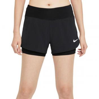 Nike Pantalones Cortos Eclipse 2 In 1 Negro Mujer